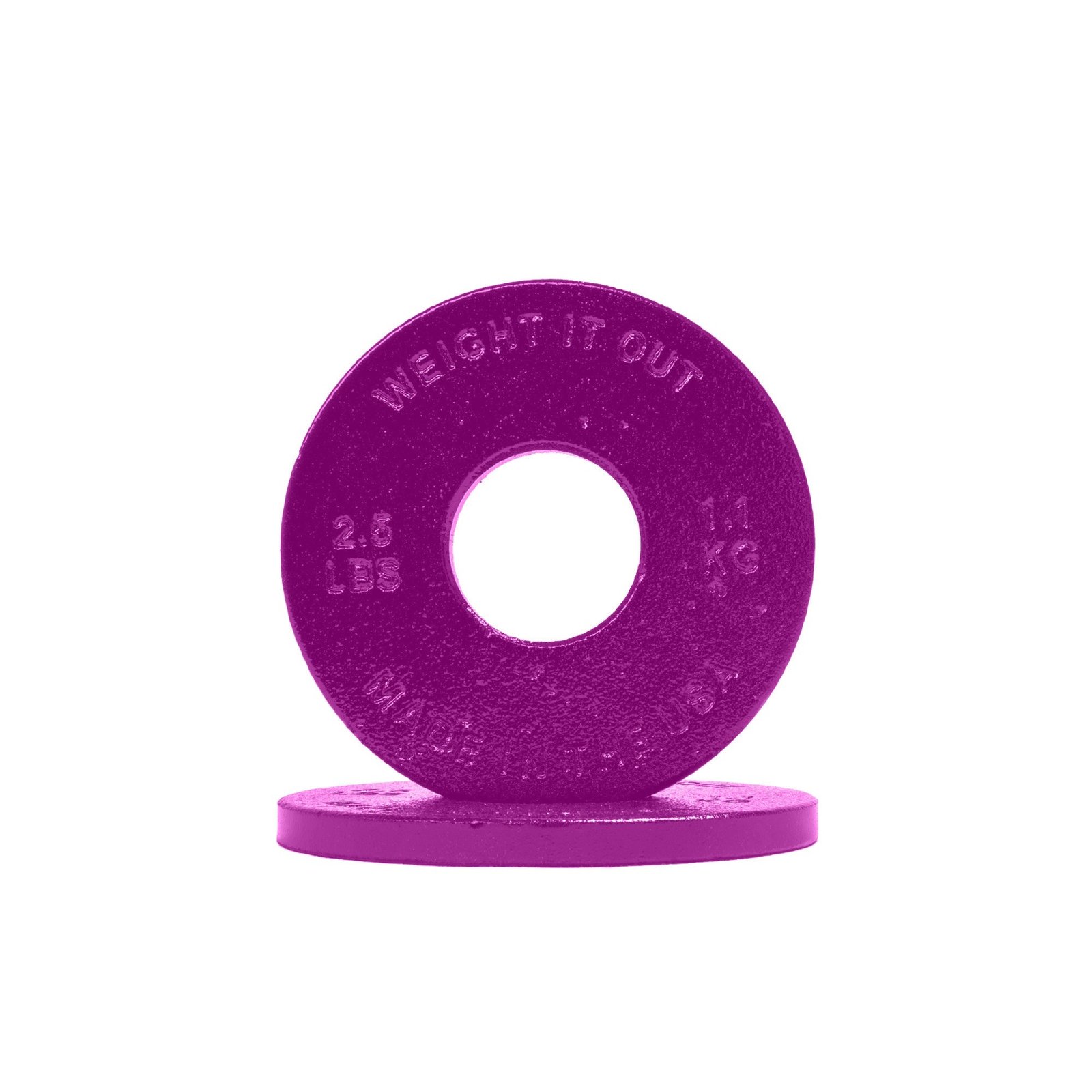 Cast Iron Machined Weight Plate Pairs
