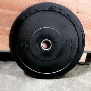 Classic Bumper Plates with Steel Center Hub per Pair - Muscle D Fitness - Virgin Rubber