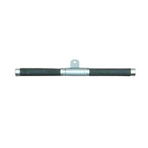 20" Rotating Straight Bar - Cable Attachment - Muscle D Fitness - Premium Grip