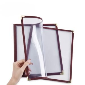 Yescom 8.5x11 Menu Covers Cafe Restaurant Red