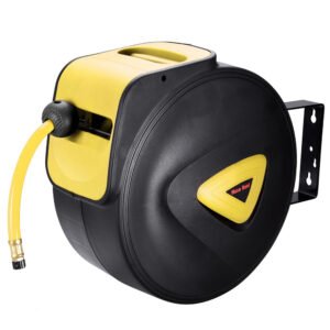 Yescom Retractable Air Hose Reel 100ft Auto Rewind Wall Mount