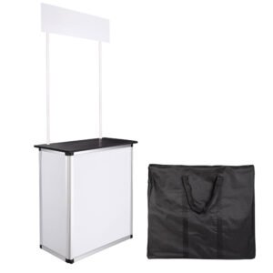 Yescom Foldable Promotional Trade Show Counter Wood Countertop Demo