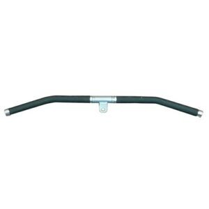 36" Rotating Lat Bar - Cable Attachment - Muscle D Fitness - Heavy Duty Grips - Professional Grade