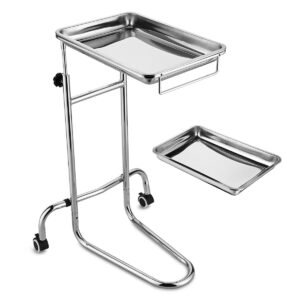 Yescom Mayo Stand Foot Operated Double Post