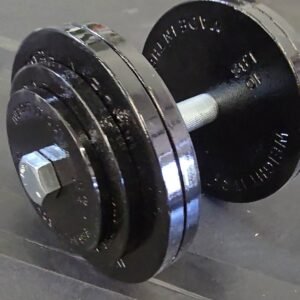 Standard 1" Cast Iron Machined Loadable Dumbbell Sets
