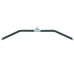 48" Lat Bar - Cable Attachment - Muscle D Fitness - Heavy Duty Grips, Pulldown Bar