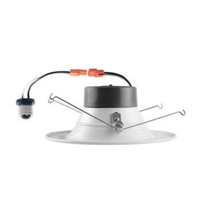 LED Recessed Downlight, 6 Inch, 15W, Selectable CCT, 1,000 Lumens, 120 VAC