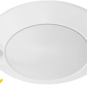 4 Inch Ceiling Light with Motion Sensor, Surface Mount, 10W, 3000K, 650 Lumens, 120 VAC