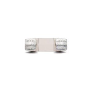 LED Emergency Light, 2 Remote Lamp Heads, 1.2W, 4000K, 120-277 VAC