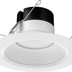 LED Commercial DownLight, 6 Inch, Selectable 27W/19W/13W and CCT 2700K-5000K, 3,000 Lumens, 120-347 VAC