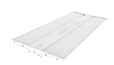 LED Linear High Bay Light, 3ft, 300W/225W/165W Adjustable, CCT 5000K, 45,000 Lumens, 120-277 VAC