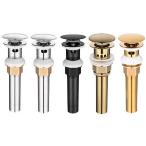 Yescom 1 5/8" Overflow Pop Up Sink Drain