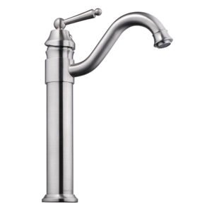 Yescom 13" Bathroom Bar Sink Vessel Faucet Brushed Nickel