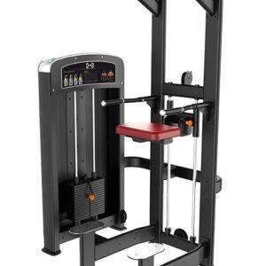 Elite Selectorized Assisted Chin/Dip - Muscle D Fitness - Commercial Grade - Adjustable - Pin Selectorized - Back & Shoulder Combo Machine