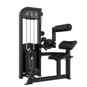 Excel Back/Ab Combo - Muscle D Fitness - Commercial Adjustable Pin Selectorized Back Extension Ab Crunch Combo