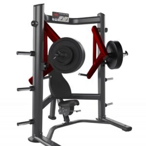 Elite Leverage Decline Chest Press - Muscle D Fitness - Commercial - Adjustable Seat - Plate Loaded