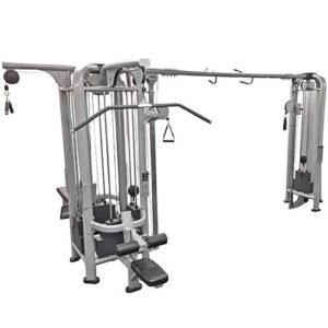 5 Stack Megatron Deluxe Jungle Gym 3 Colors - Muscle D Fitness - Commercial-Grade , Lat Pull, Low Row, Functional Column