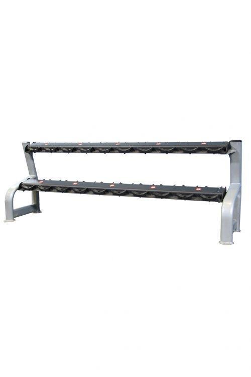 2-Tier Dumbbell Rack - Elite Series - Muscle D Fitness - 10 Pair Storage