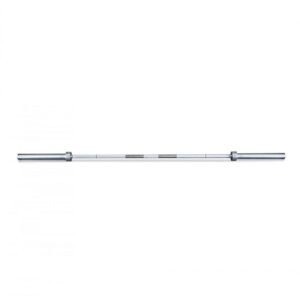 Hard Chrome Olympic Bar - Muscle D Fitness - 7' Length - Rotating Sleeves