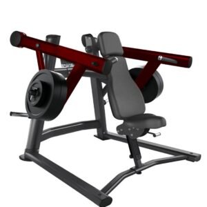 Elite Leverage Incline Shoulder Press - Muscle D Fitness - Commercial - Adjustable Seat - Plate Loaded