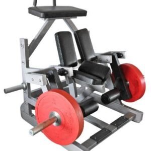 Power Leverage Iso Lateral Kneeling Leg Curl - Muscle D Fitness - 11 Gauge Steel