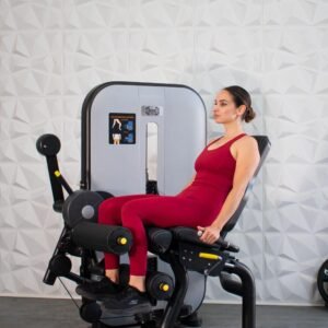 Vogue Leg Extension/Seated Leg Curl Combo - Muscle D Fitness - Adjustable Seat - Pin Selectorized - Quads Hamstring Machine