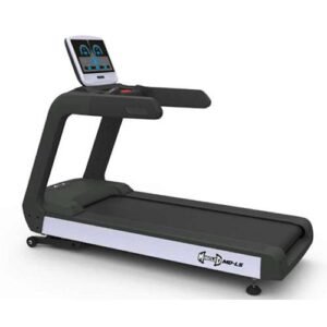 LED Screen Commercial Treadmill - Muscle D Fitness - Built in Fan - Adjustable Speed and Incline - Cup Holders