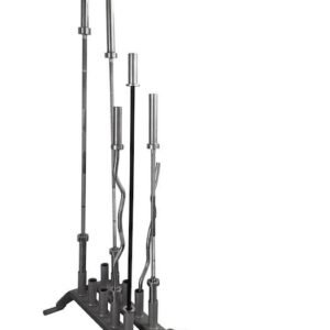 Vertical Olympic Bar Rack - 10 Bar - Muscle D Fitness - Sturdy Vertical Olympic Bar Holder