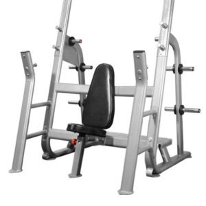 Elite Olympic Military Bench - Muscle D Fitness - Commercial - Seated Upright Shoulder Press