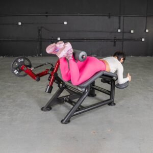 Power Leverage V2 Prone Leg Curl - Muscle D Fitness