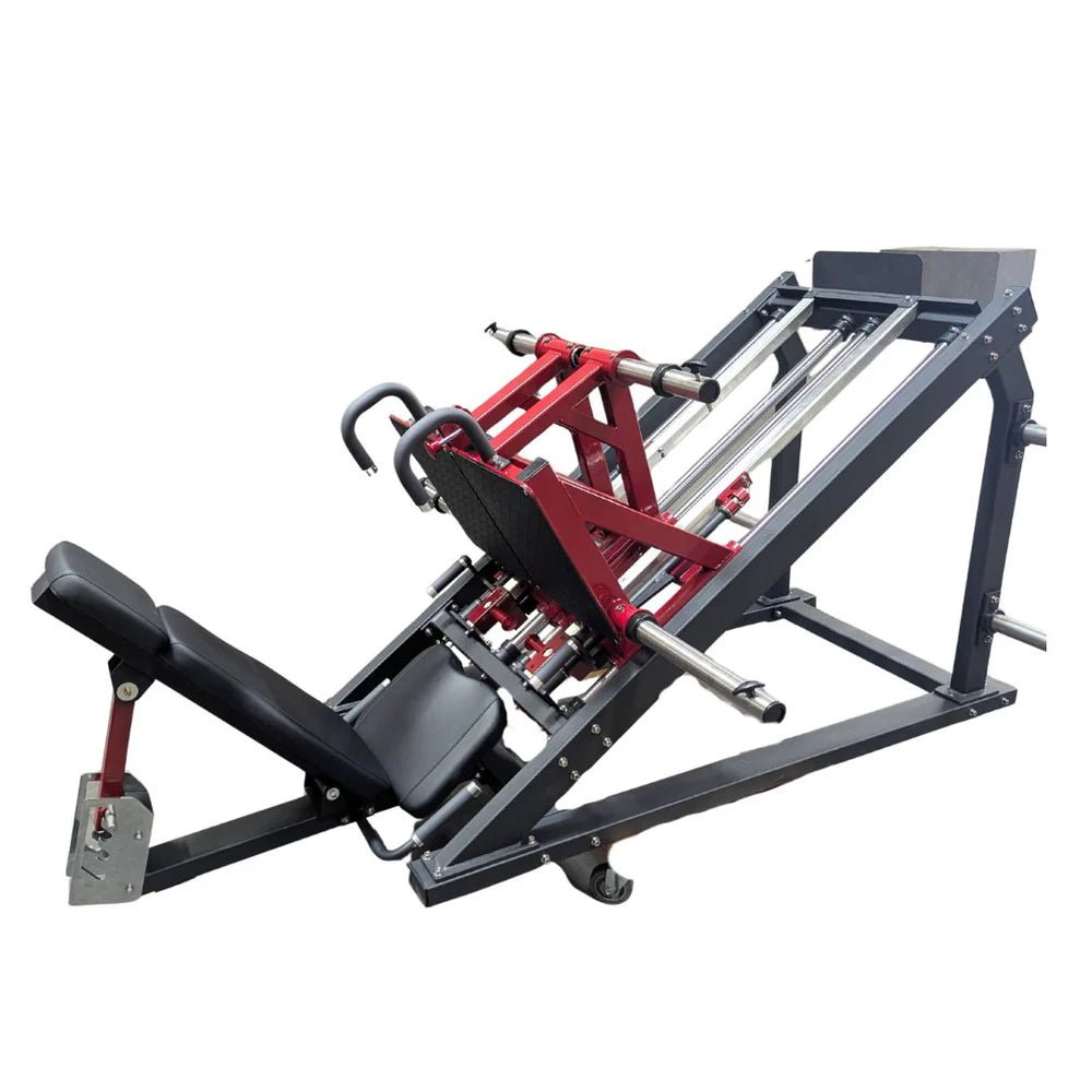 Pro Strength Dual Leg Press - Muscle D Fitness - Plate Loaded - Iso-Lateral - 45-Degree