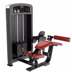 Elite Selectorized Prone Leg Curl - Muscle D Fitness - Commercial Grade - Adjustable Seat - Pin Selectorized