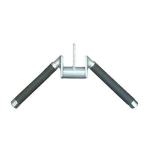 Rotating Triceps Press-Down Bar - Cable Attachment - Muscle D Fitness - Rubber Triceps Press-Down Bar