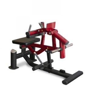 Elite Leverage Seated Calf - Muscle D Fitness - Commercial Grade - Adjustable Seat - Plate Loaded