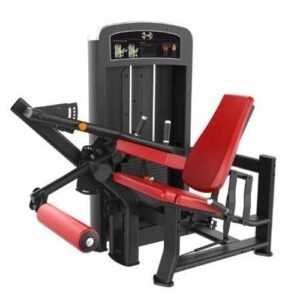 Elite Selectorized Seated Leg Curl - Muscle D Fitness - Commercial - Adjustable Seat - Pin Selectorized - Hamstring Workout