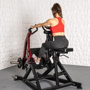Pro Strength Seated Row - Muscle D Fitness - Commercial Grade - Plate Loaded - Iso-Lateral Training