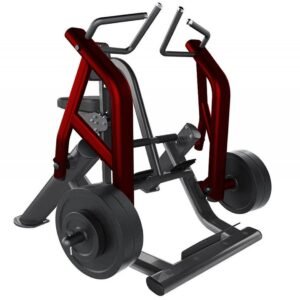 Elite Leverage Seated Row - Muscle D Fitness - Commercial - Adjustable Seat - Plate Loaded