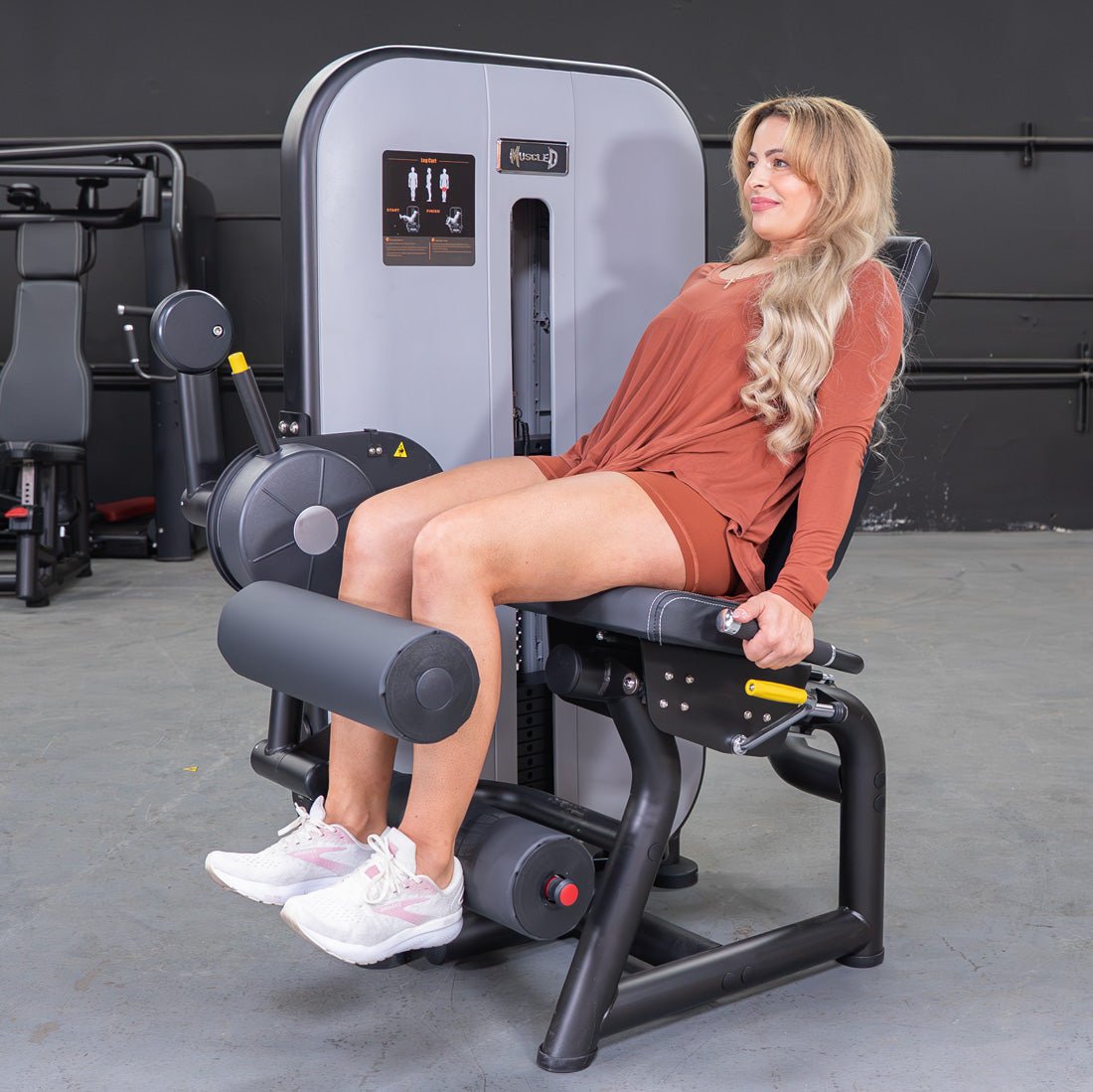 Vogue Seated Leg Curl | Commercial Hamstring Machine | MDF