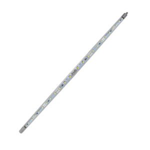 LED Display Case Light Kit - 25.2W - 6000K Cool White - 12V Power Supply - 55" - With Mounting Bracket & End Cap