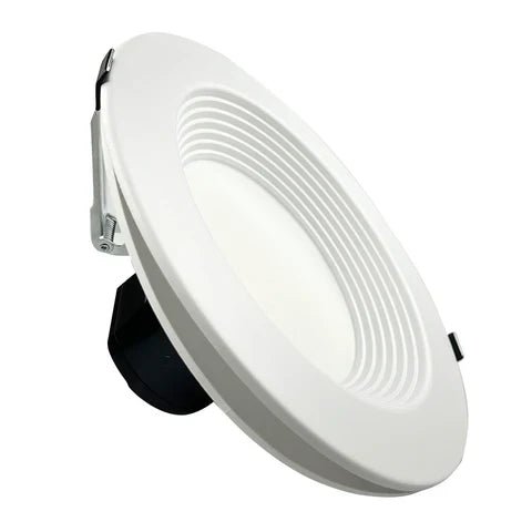 LED Recessed Downlight, 8 Inch, Selectable 18W/27W/36W and CCT 2700K/3000K/3500K/4000K/5000K, 4,000 Lumens, 120-347 VAC