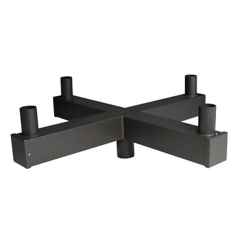 Low Profile Bullhorn Adapter – 4 Vertical Tenons at 90° for Area Light Fixtures
