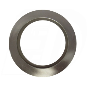Brushed Nickel Goof Ring - 4.5″ Diameter for 3-Inch Round LED Gimbal Recessed Light