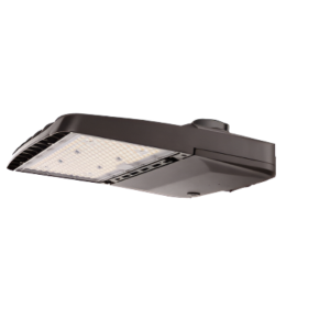 LED Parking Lot Light, Selectable 80W/100W/120W/150W and CCT 3000K/4000K/5000K, 22,500 Lumens, 277-480 VAC, Shorting Cap Included