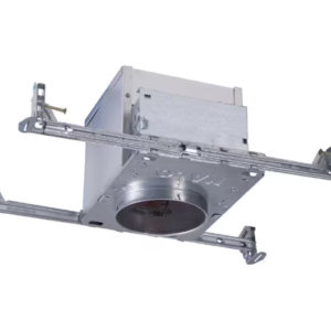 4",6" Aluminum Recessed Lighting Housing for New Construction – Shallow Ceiling, IC Rated, Air-Tite Design