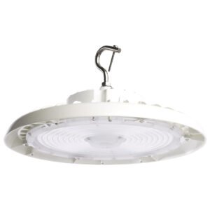 LED UFO High Bay Light with Sensor Base, Selectable Watt 150W/120W/100W and CCT 4000K/5000K, 23,100 Lumens, 120-277 VAC