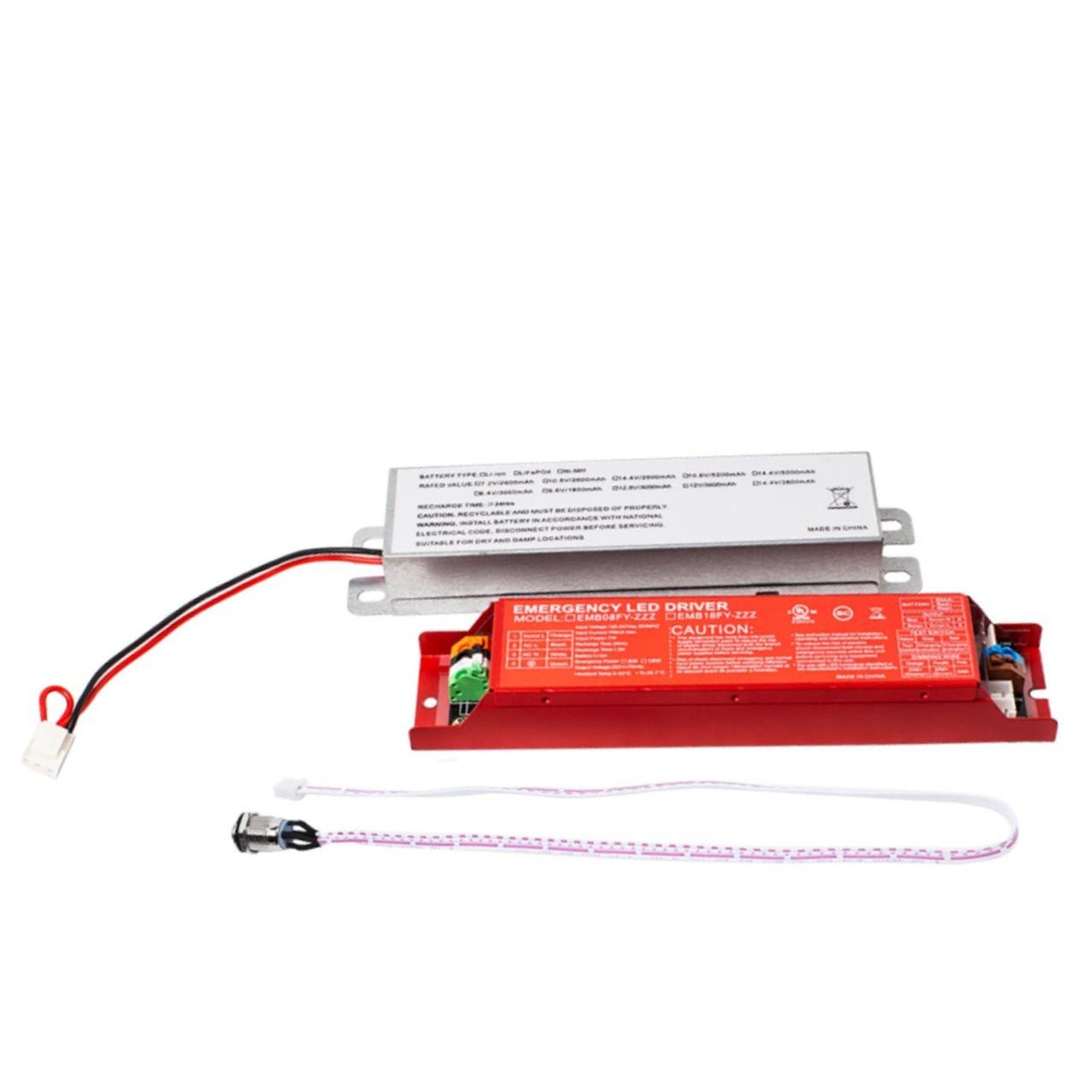 15W Emergency Battery Backup – For WPC (108/90/65W) & WPD (90/63/45W, 125/105/76W) LED Wall Packs - 90-Minute Backup