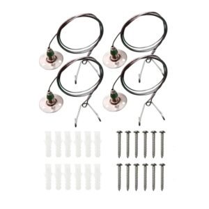 1M Suspension Wire Kit – 2pcs -Hanging Kit for LED High Bay & Linear Fixtures