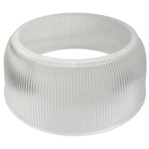 90° Polycarbonate (PC) Reflector for 150W LED High Bay Lights – Clear Diffused Light