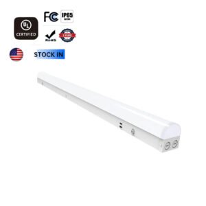 8FT LED Linear Strip Light with Audio jack sensor base, 60W/70W/80W, 3500K/4000K/5000K, 5,200 Lumens