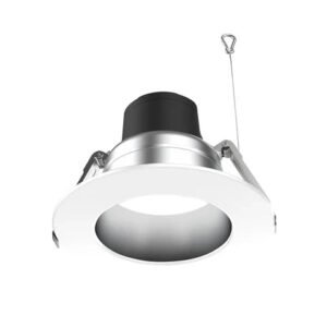 LED Recessed Downlight 6", 13W/19W/27W Adjustable Wattage, 3000 Lumens, 2700K/3000K/3500K/4000K/5000K CCT Selectable, 120-347 VAC, 0-10V Dimmable, ETL & Energy Star Listed